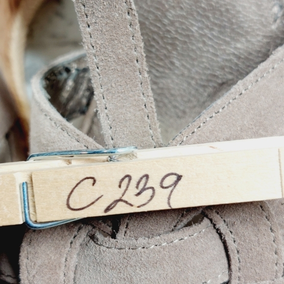 Moda Brown Leather Slip On Buckle Ankle Strap Wedge Platform Summer Sandals C239 - Picture 15 of 15